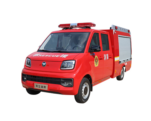 Gaoli All-electric Water Mist Fire Truck