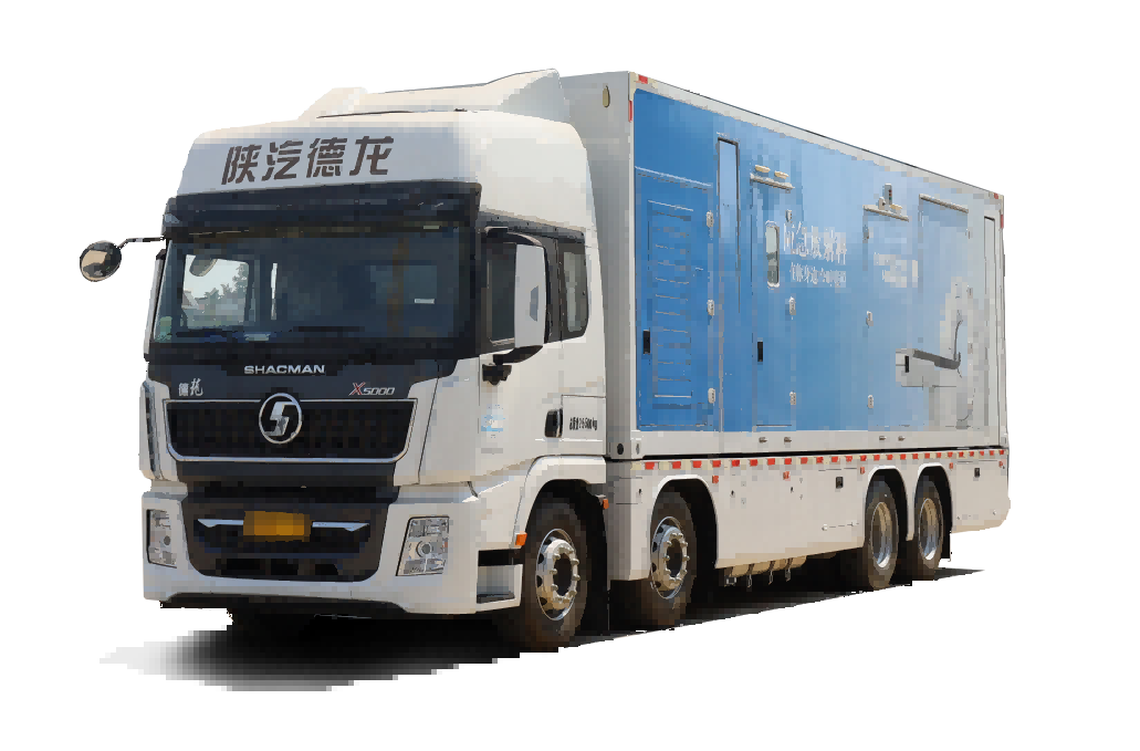 SHACMAN Delong X5000 Mobile CT Vehicle