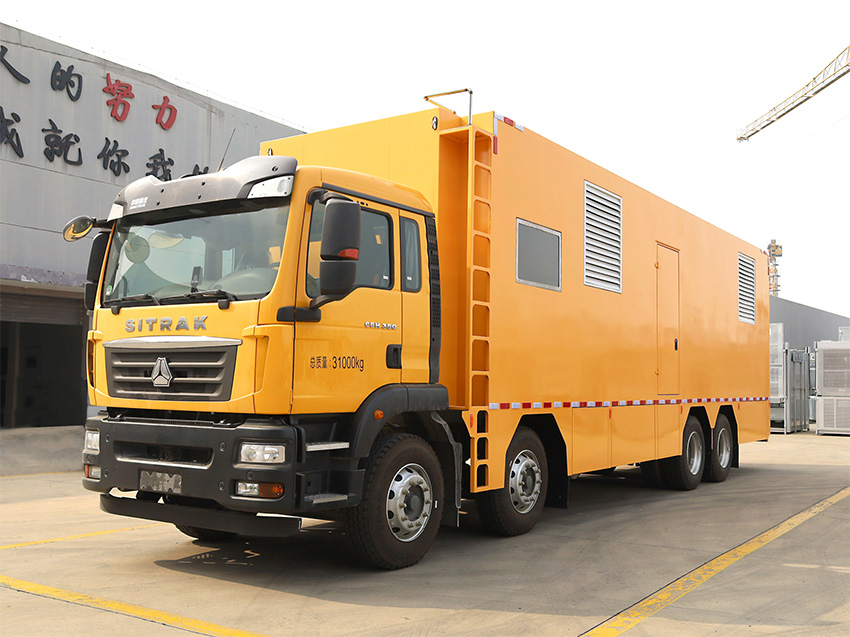 Sitrak C7H Mobile Shelter Truck