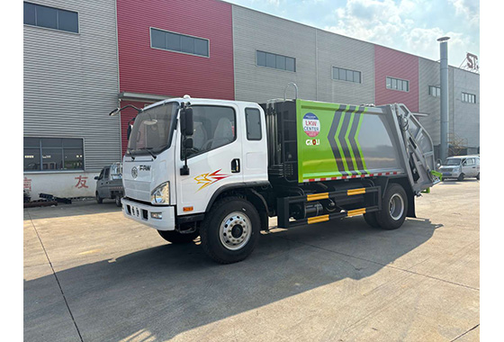 Integrated Large-Scale Sanitation Operation Solution for Jiefang Chassis Compactor Garbage Truck