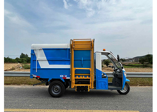 Integrated Sanitation Operation Solution for Gaoli Electric Three-Wheel Bin-Hook Garbage Collection Vehicle